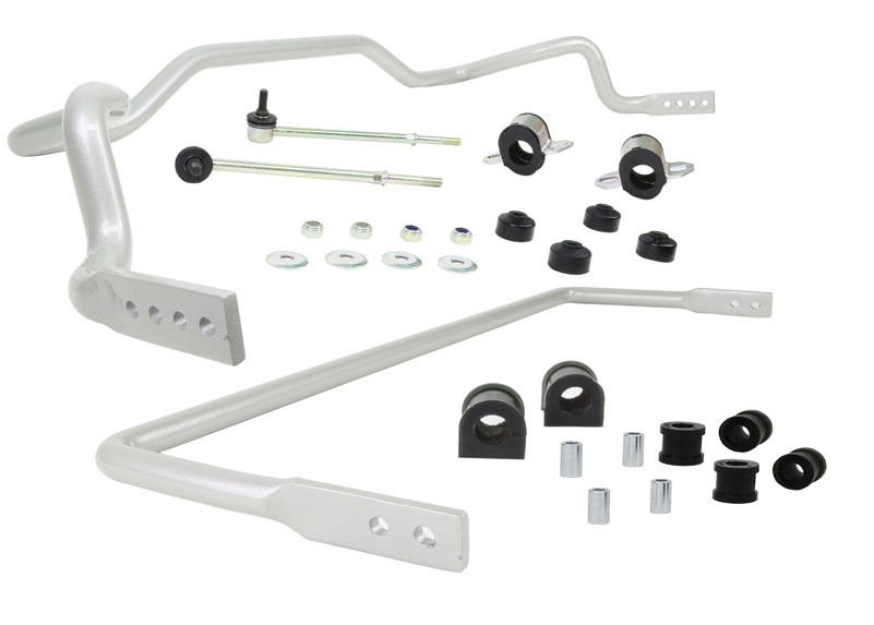 BHK004 Whiteline Front and Rear Sway Bar - Vehicle Kit to Suit Holden Commodore VT, VX, VY and HSV - Image 1