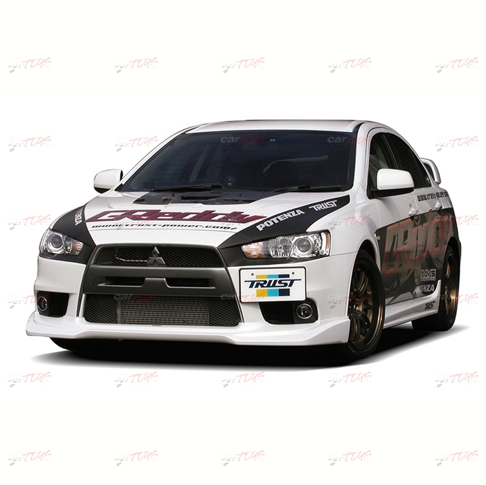 GReddy-Mitsubishi-evo-X-front-lip-17030014 GReddy Aero Kit LANCER EVO10 (Mitsubishi Evolution CZ4A) Front Lip Spoiler - Image 1