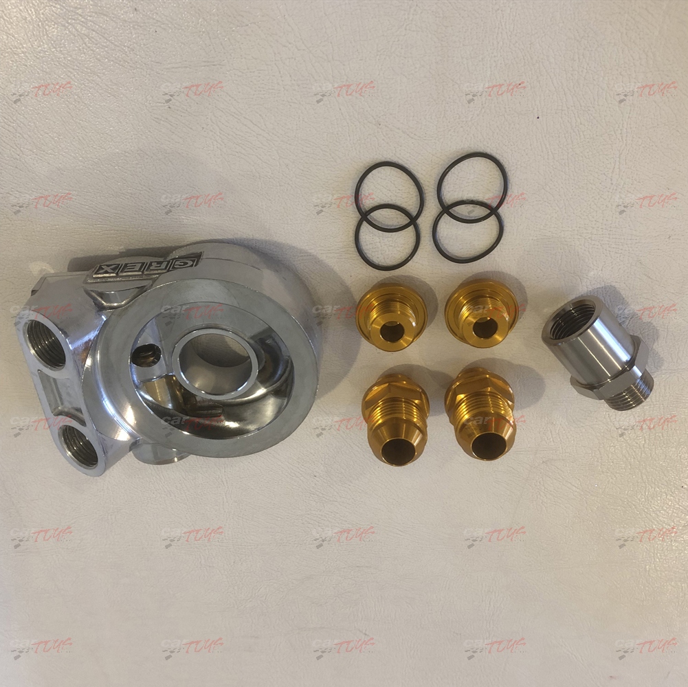 GReddy Oil Cooler STD Oil Block TYPE-E ASSY M20XP1.5 AN12 - Image 1