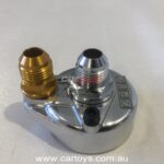 GReddy Oil Cooler Relocate Oil Block Engine Side TYPE-F - Image 2