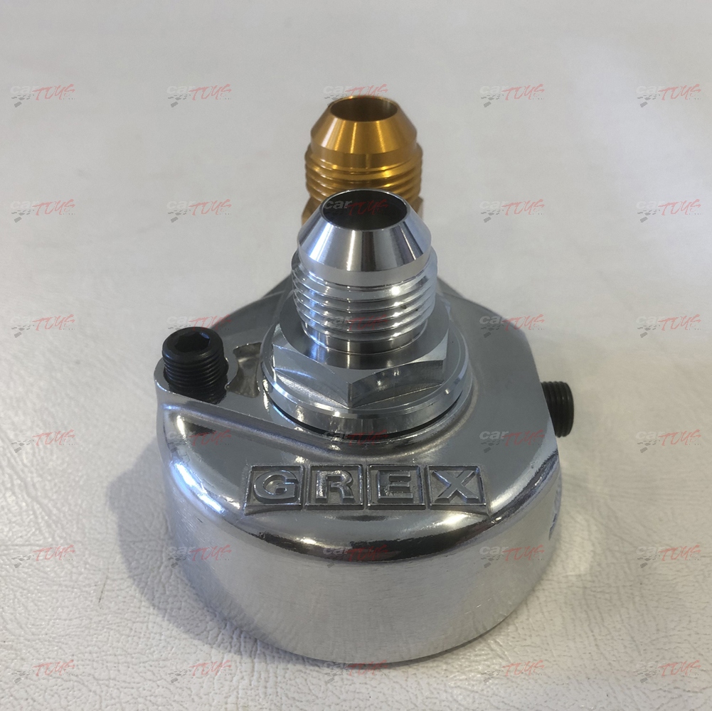 GReddy_oil_cooler_reloc_Type_F GReddy Oil Cooler Relocate Oil Block Engine Side TYPE-F - Image 1